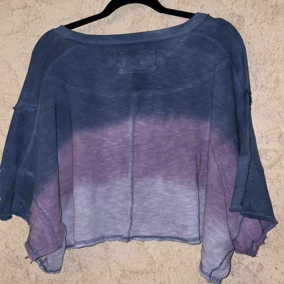 Free People  We The Free After Midnight Washed Tee - Picture 4 of 7